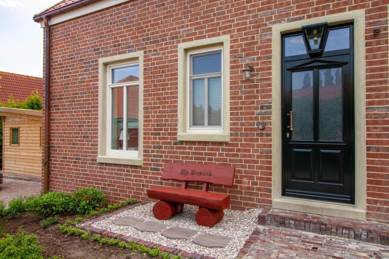 Up Besoeoek - Wildrose Mit Sauna Krummhörn Exterior foto